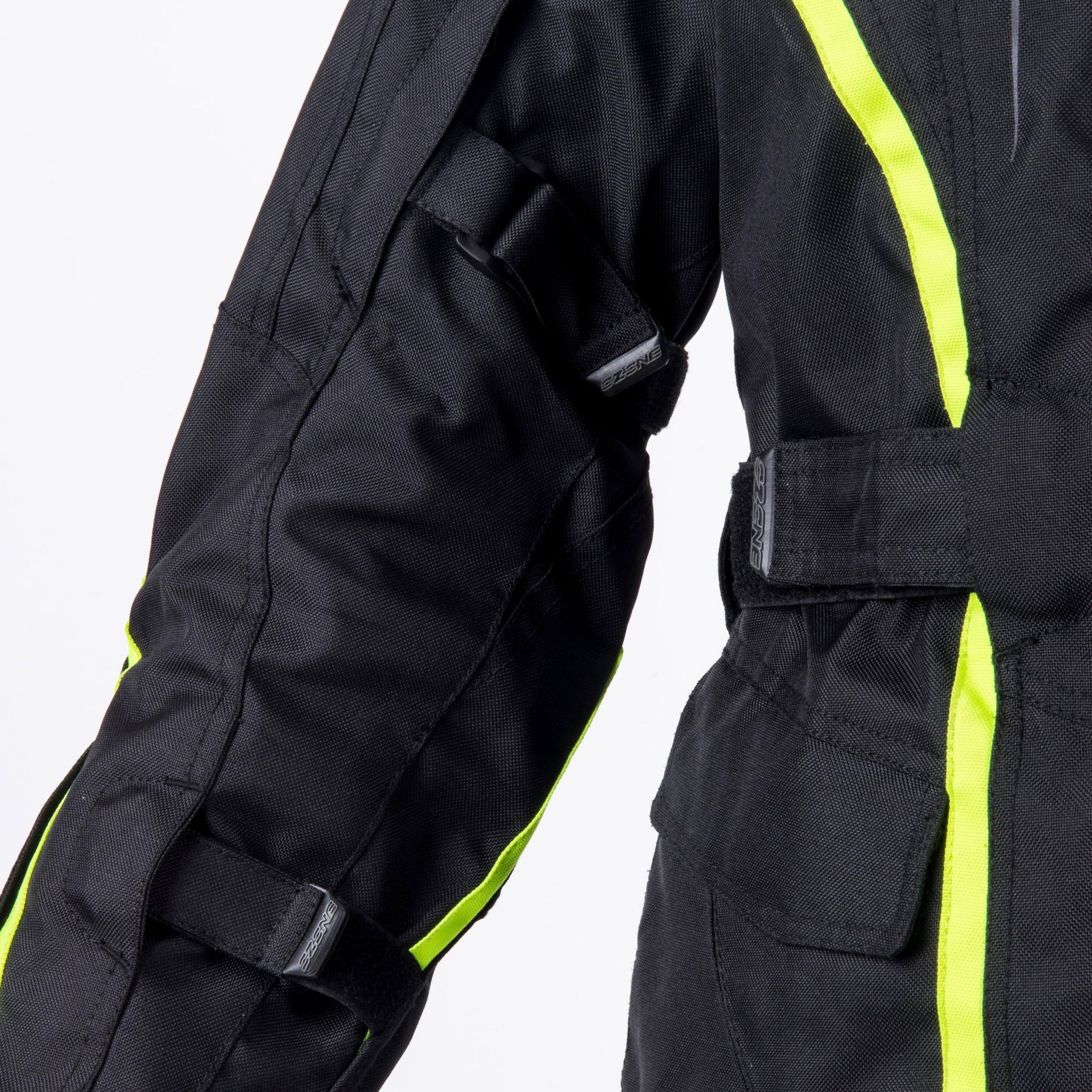 Ozone Sahara Lady Veste de moto textile pour femmes Protections coudes et épaules Membrane Reissa 10 canaux d'aération Éléments réfléchissants Poches