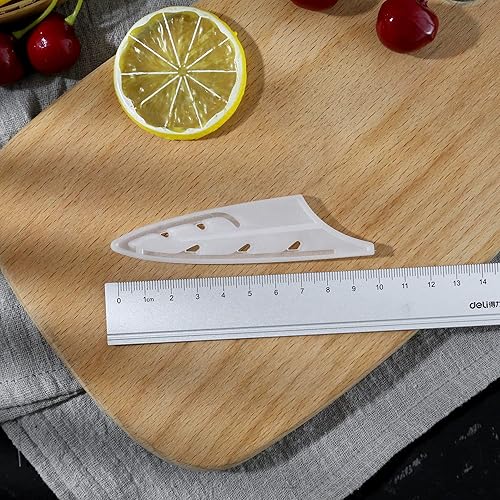 Vista 193 de XYJ Juego de 2 fundas de cuchillo de seguridad para cuchillos, protector de borde, funda universal para cuchillos, chef, cuchillo de cerámica