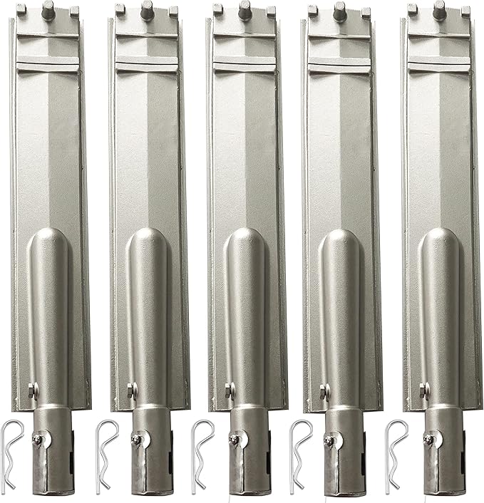 5PC Heavy Duty Cast Stainless Steel 304 BBQ Grill Burners