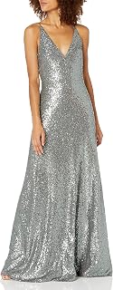 Women's Celia Modern Spaghetti Strap Sequin Tulle Dress