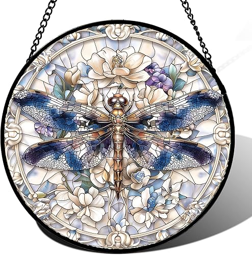 Miniatura 27 de Colgante de Vidrieras para Ventana - 5 Gatos en una Rama Atrapasol para Ventanas Puertas Decoración del Hogar y Navidad, Día de la Madre Día del