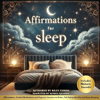 Affirmations for Sleep Audiobook by Riley Cohen episode artwork