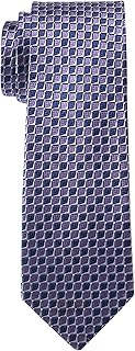 Uomo Corner Cubes Necktie, blu navy, Taglia unica