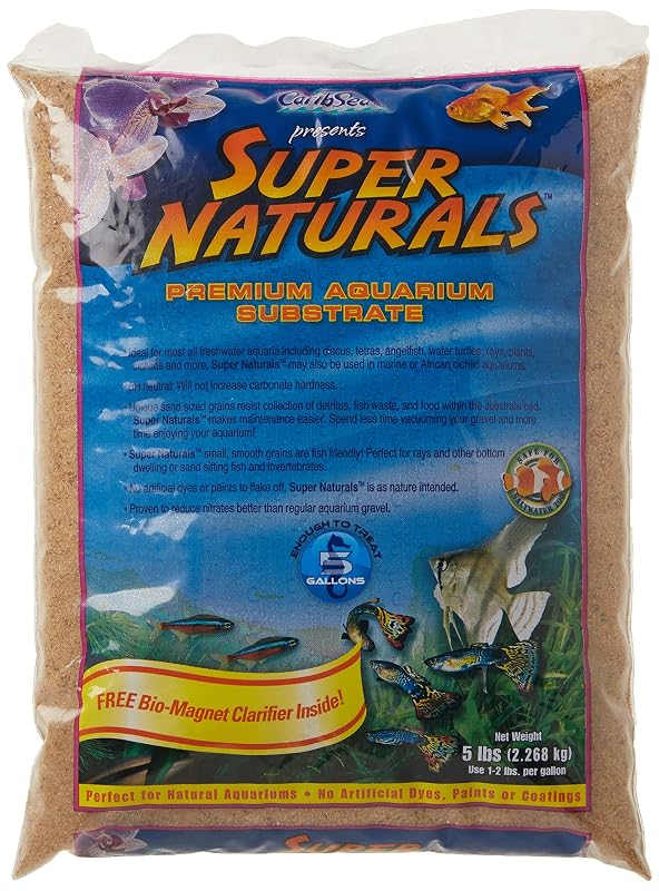 Areia Sunset Gold para Aquário Carib Sea ACS05839, 454 g