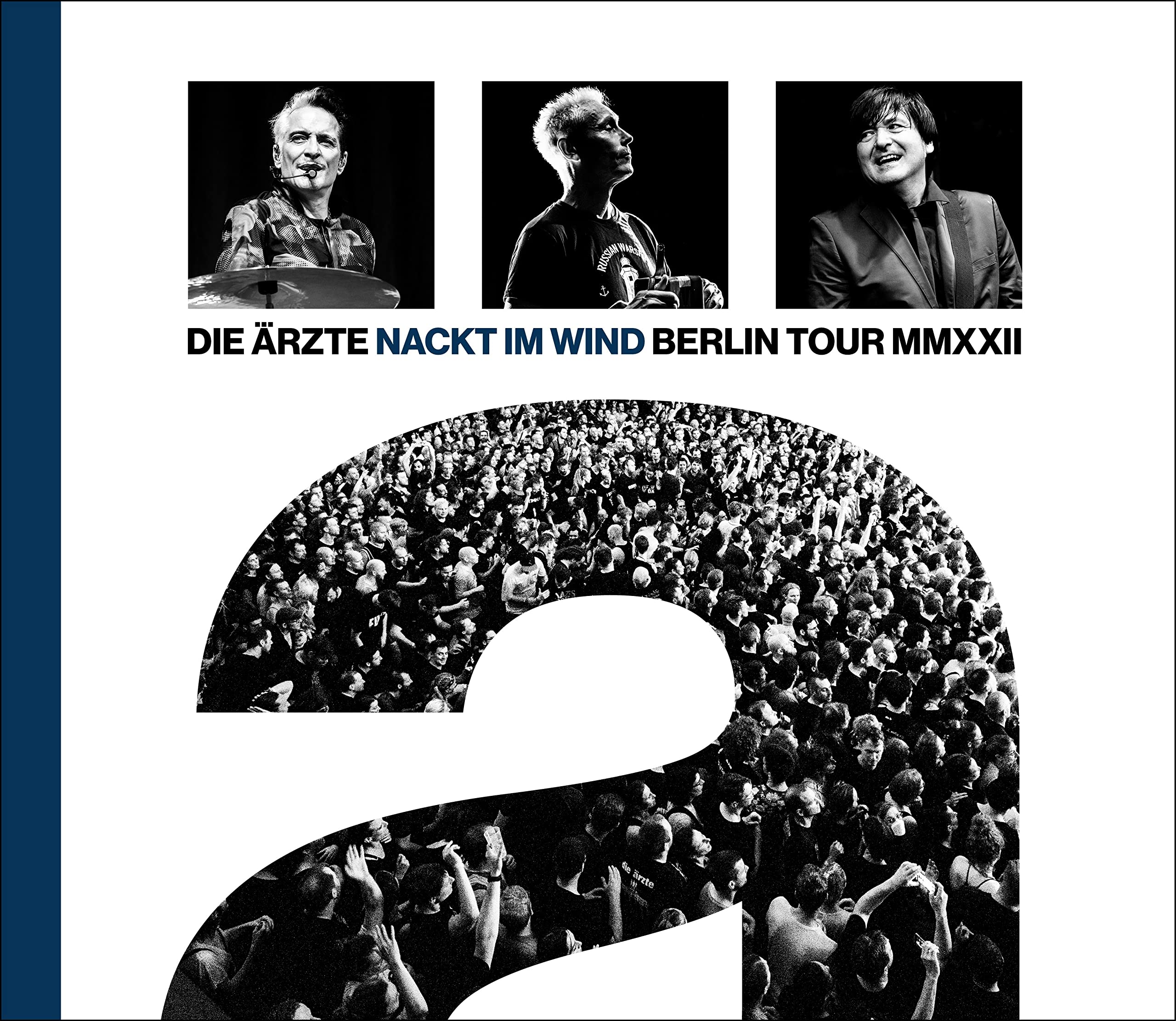 Livre die ärzte Nackt im Wind Berlin Tour MMXXII parfait pour votre table basse salon esthétique