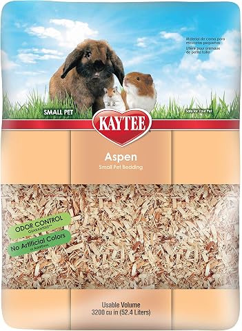 Kaytee Aspen Small Animal Pet Bedding, 52.4 Liters