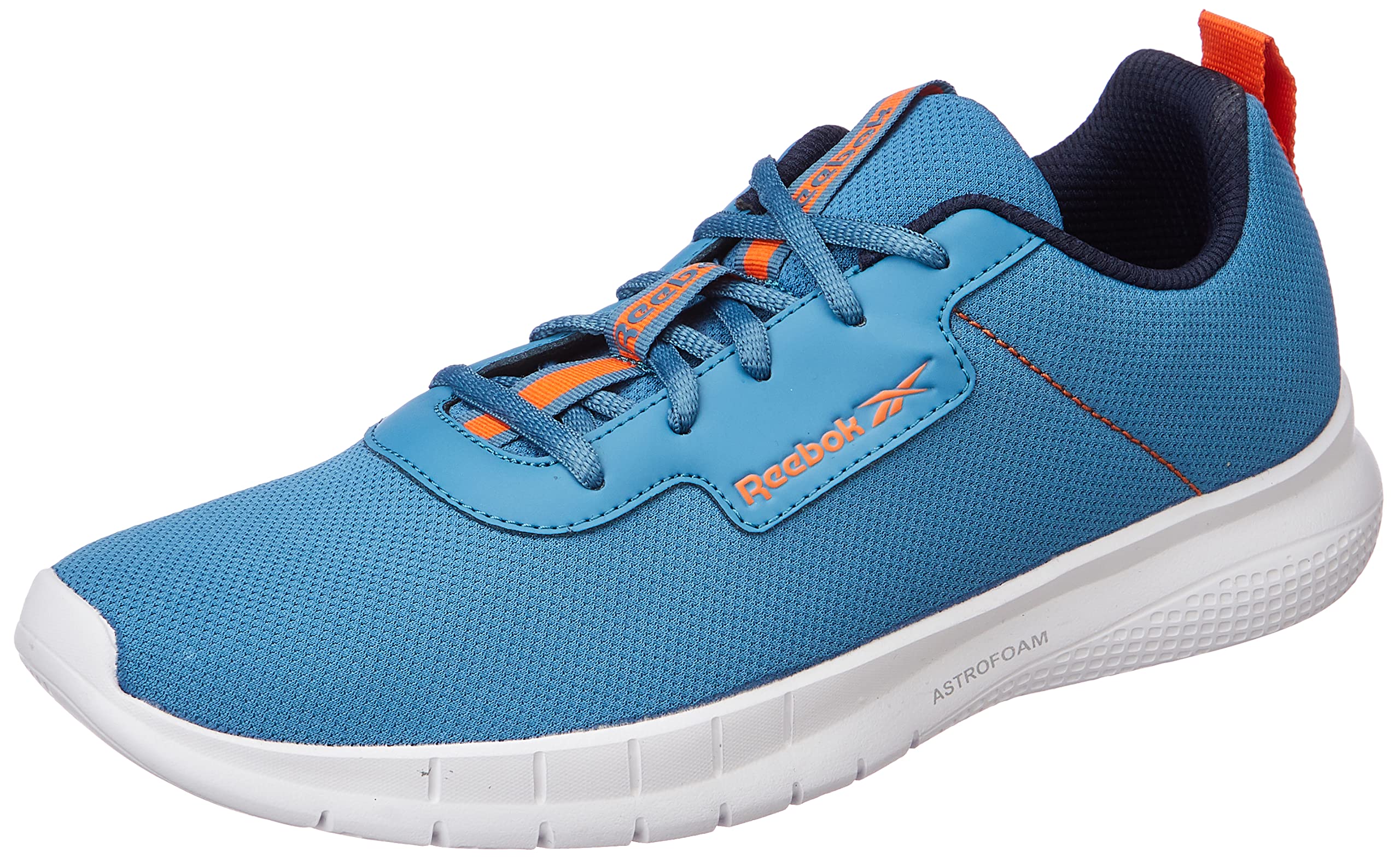 Reebok Men Stride Walker M Steely Blue/Pump Orange 7 (B0BVBV7W52) Amazon Price History, Amazon Price Tracker