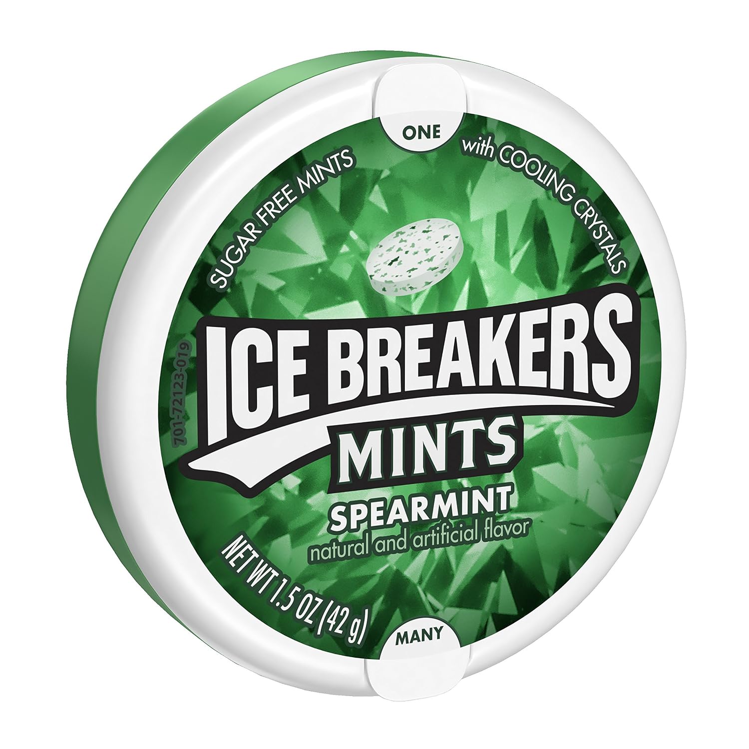 ICE Breakers Ice Cubes Spearmint 1.5 oz Tin