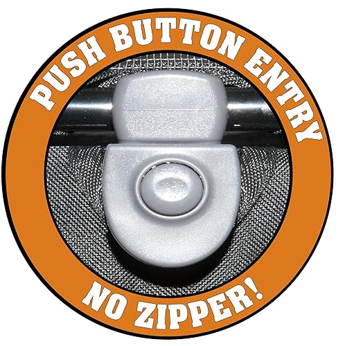 Miniatura 5 de Pet Gear Cochecito NV para mascotas sin cremallera para gatosperros entrada sin cremallera fácil de plegar con una sola mano neumáticos rellenos de