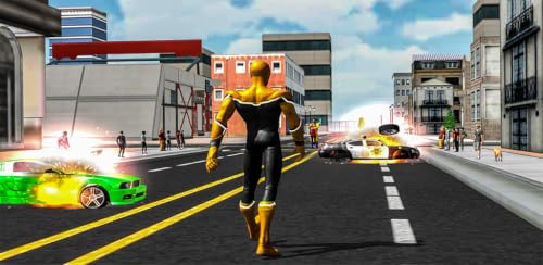 Real Spider Vice Town Man Game: Rope Fighter Hero Open World Games- 3d Flying Rope Hero Gangster Simulation Game – vue 7