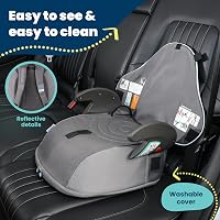 Trunki BoostApak 2in1 Ülésmagasító és Hátizsák - i-Size Utazó Gyerekülés 6+ Éveseknek, 8L Kézipoggyász Méretű, 126-150 cm Magassághoz - Szür 8