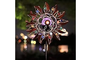 Solar Wind Spinners for Yard and Garden