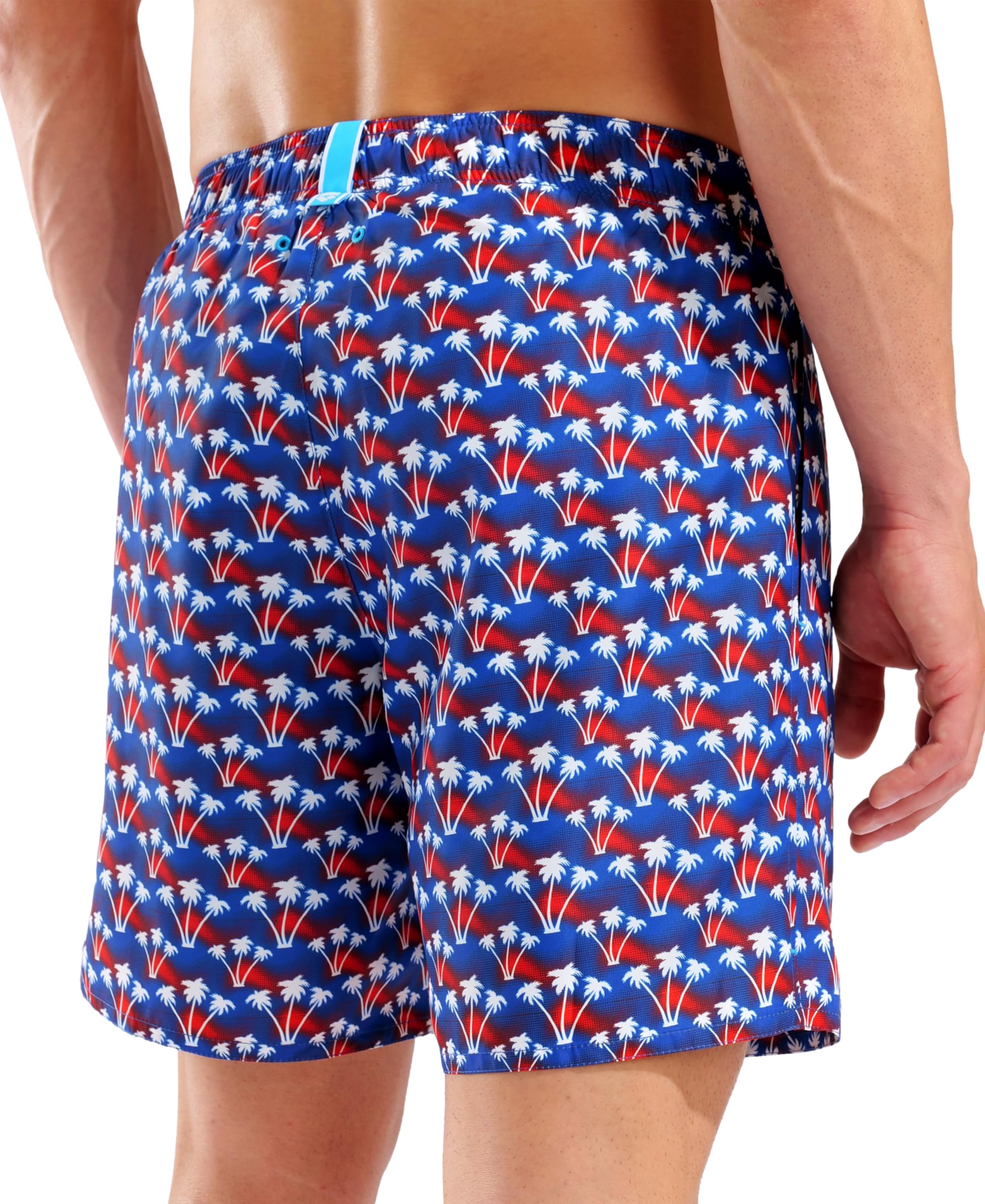 Arena Herren Men's Arena Water Prints Beach Boxer Ao Beach Shorts