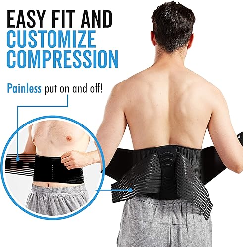 Miniatura 2 de Bodyprox Soporte lumbar para hombres y mujeres (regular 28 - 50 pulgadas)
