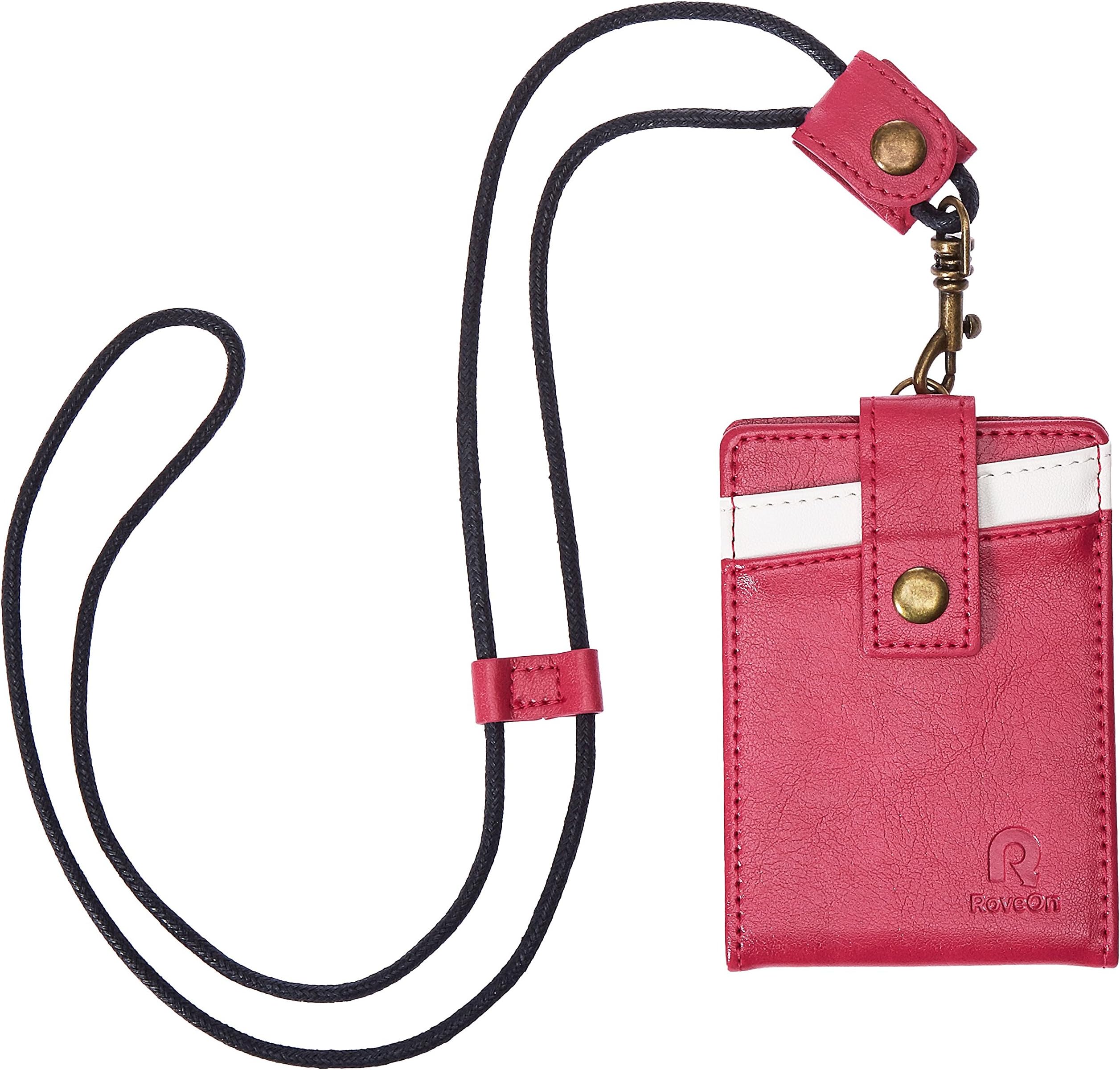 Rove On Neck Wallet ID Badge Holder Lanyard