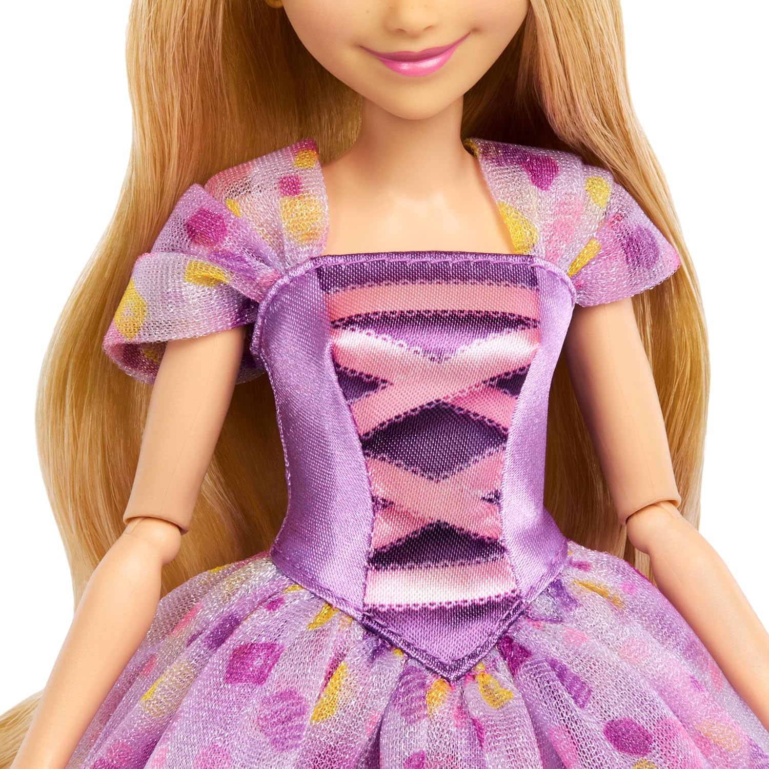 Mattel Disney Princess Birthday Celebration Rapunzel Deluxe Fashion Doll, Inspired by Disney Tangled Movie, Special Occasion Gifts for Kids & Collectors