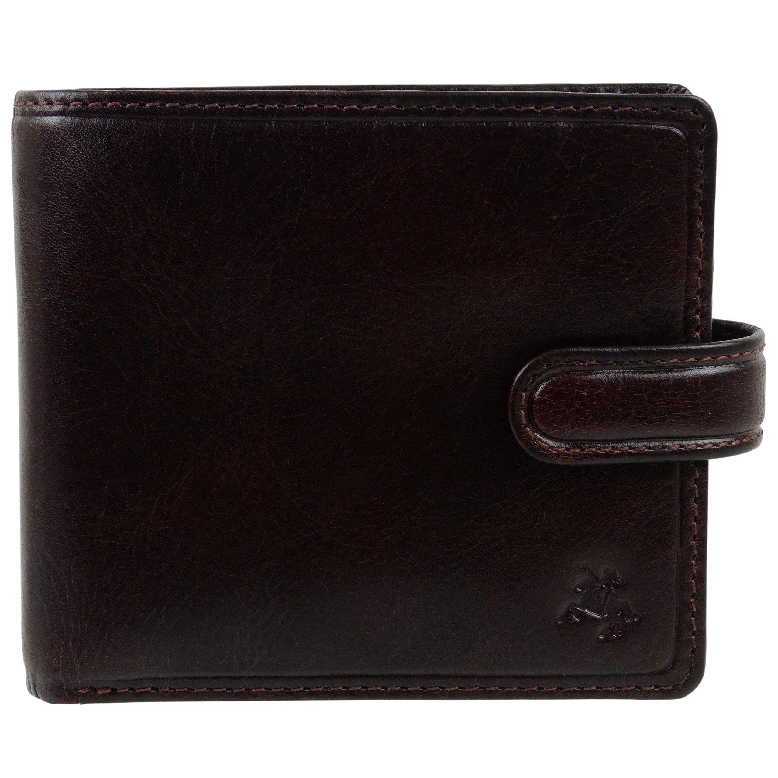 Visconti Italian Leather RFID Blocking Tabbed Wallet - Men's Slim Wallet In Gift Box - View #6