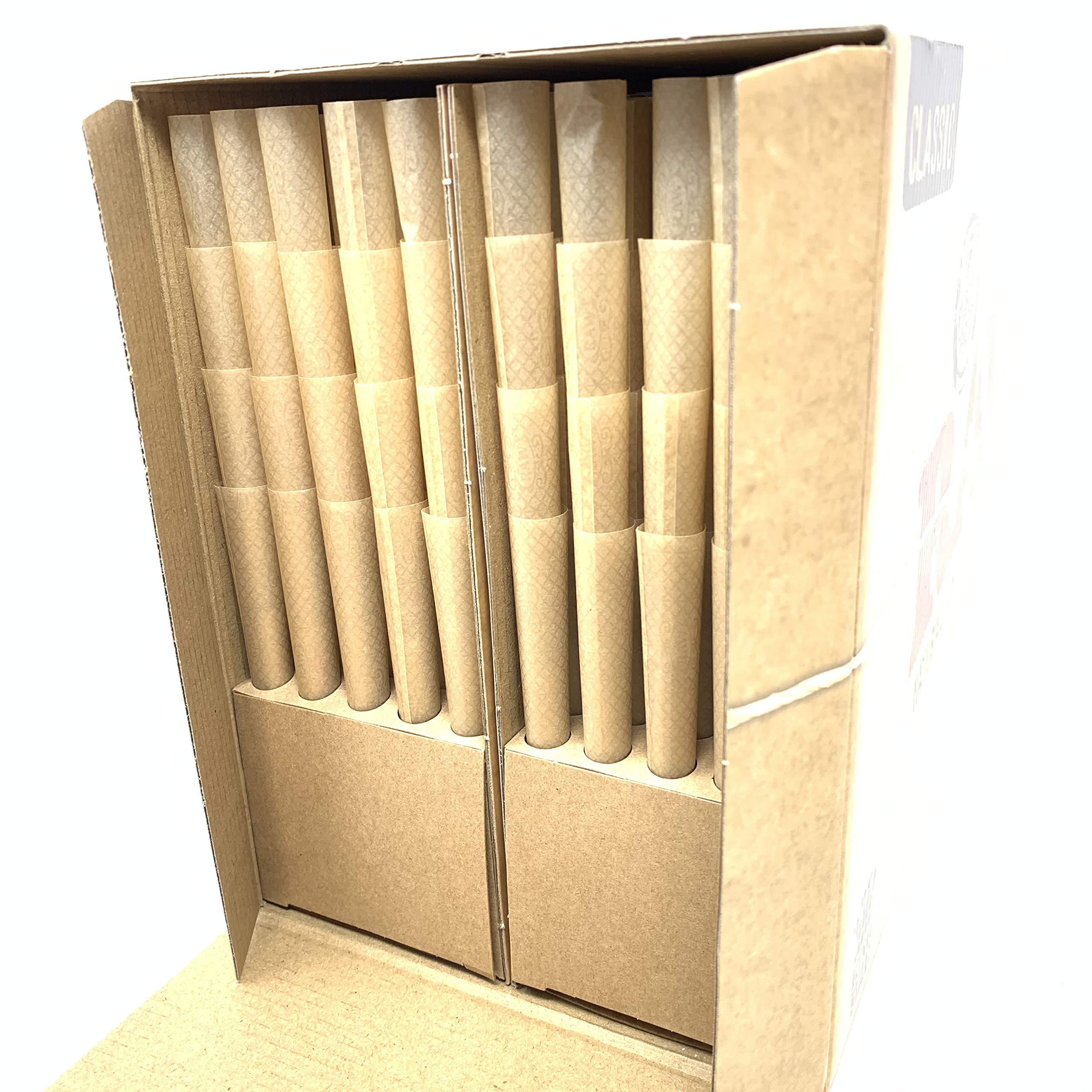 CAJA DE 800 CONOS DE PAPEL DE LIAR RAW KING SIZE CLASSIC
