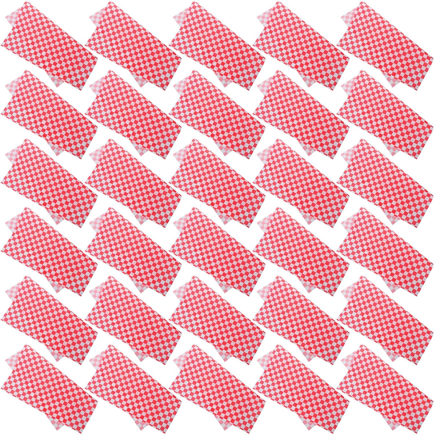 Greaseproof Baking Parchment Paper Sheets 30x30cm, Food-grade Oil-absorbing Wrapping Paper for Pastry, Sandwich, Pizza 500pcs, Waterproof Kitchen Baking Liners for Cooking