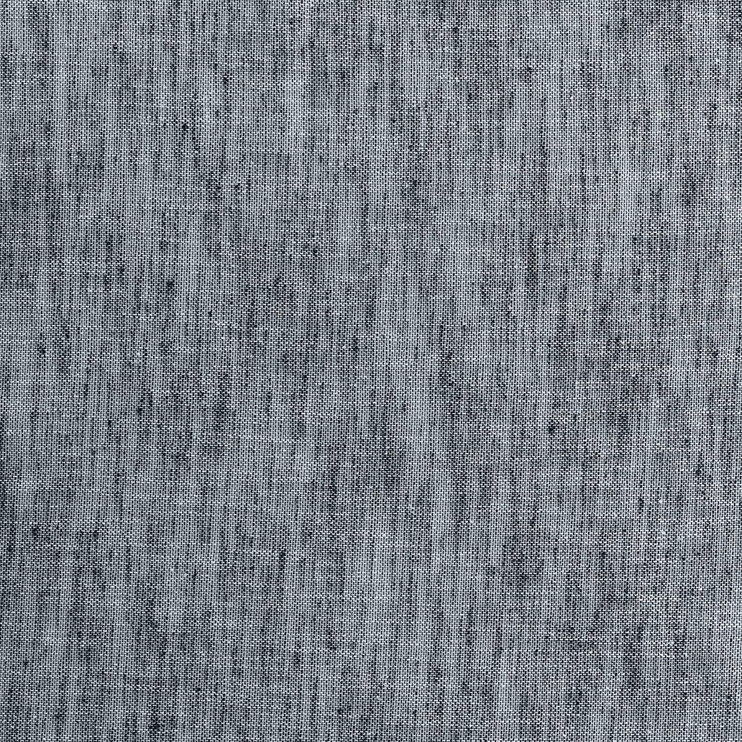 Douceur d'Interieur 140 x 240 cm Woven Voile Tab Top Curtain, Charcoal, W 55.1" x L 94.5" (1 Panels) - Image 4