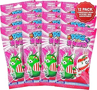 Dogs vs Squirls Christmas Mystery 12-Pack – Holiday Advent Calendar Blind Bags
