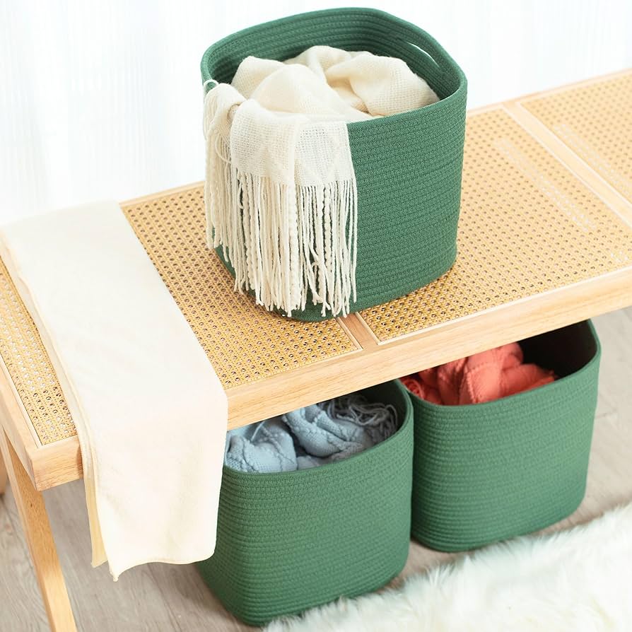 果蔬11 Amazon.com: MINTWOOD Design 3-Pack 11x11 Inch Cube Storage