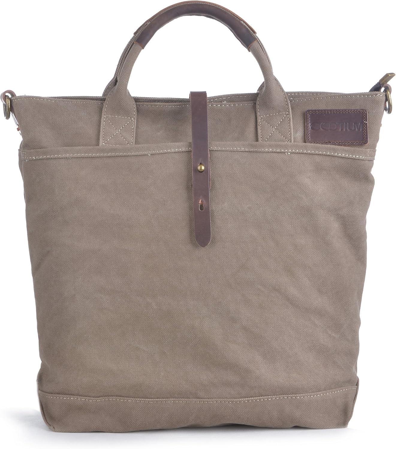 Gootium Canvas Top Handle Handbag Shoulder Bag Messenger