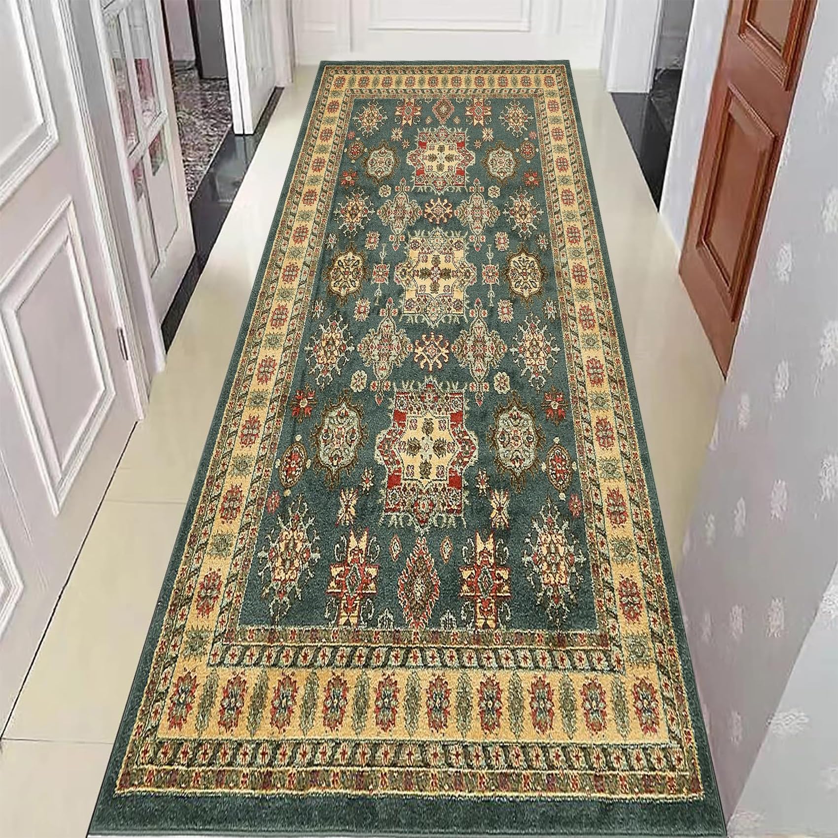 Tapis de cuisine antidérapant 60 x 410 cm idéal long couloir