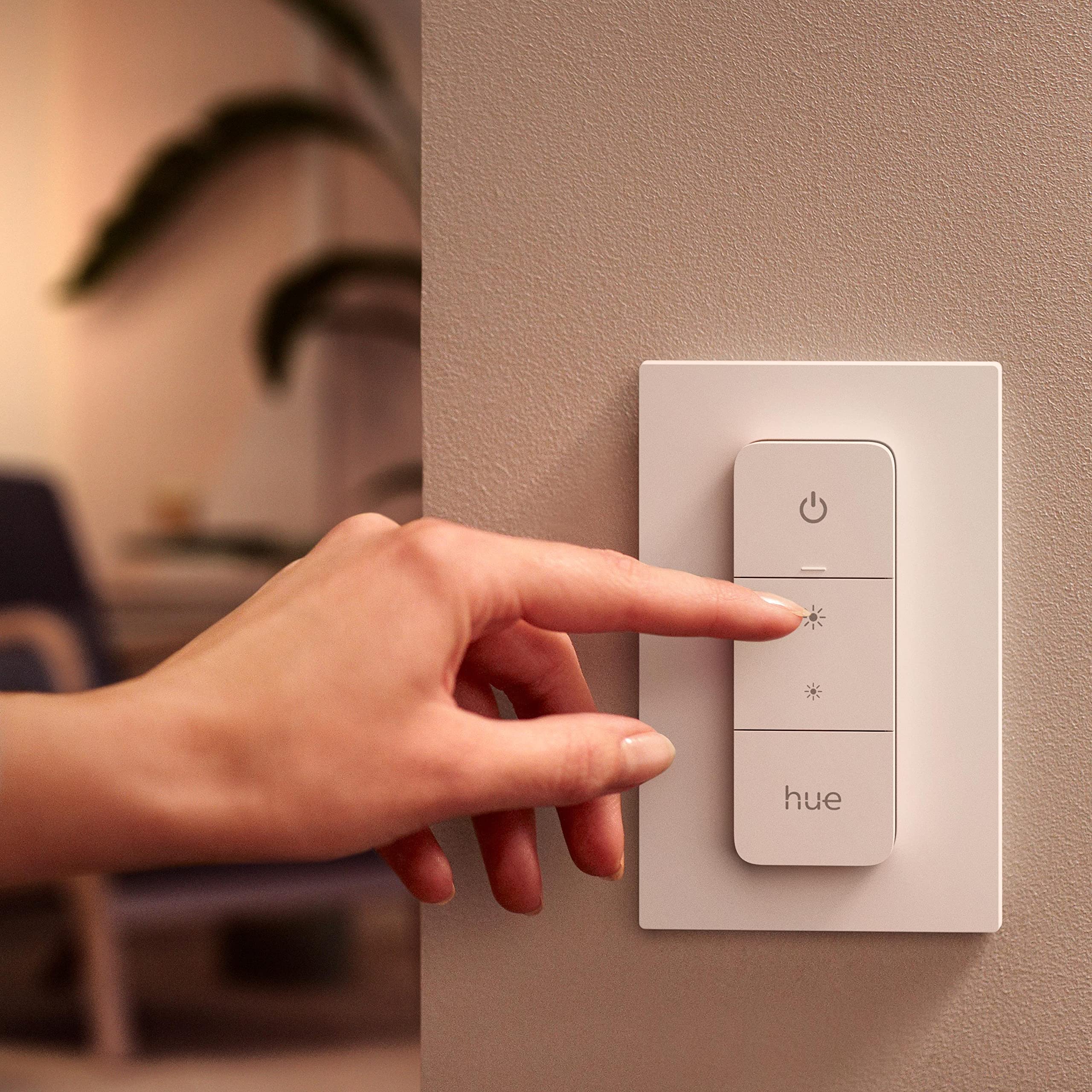 Philips Hue Vorteilspaket mit 1 Hue Dimmschalter und 1 Hue Bewegungsmelder für Innen - Hue Accessories