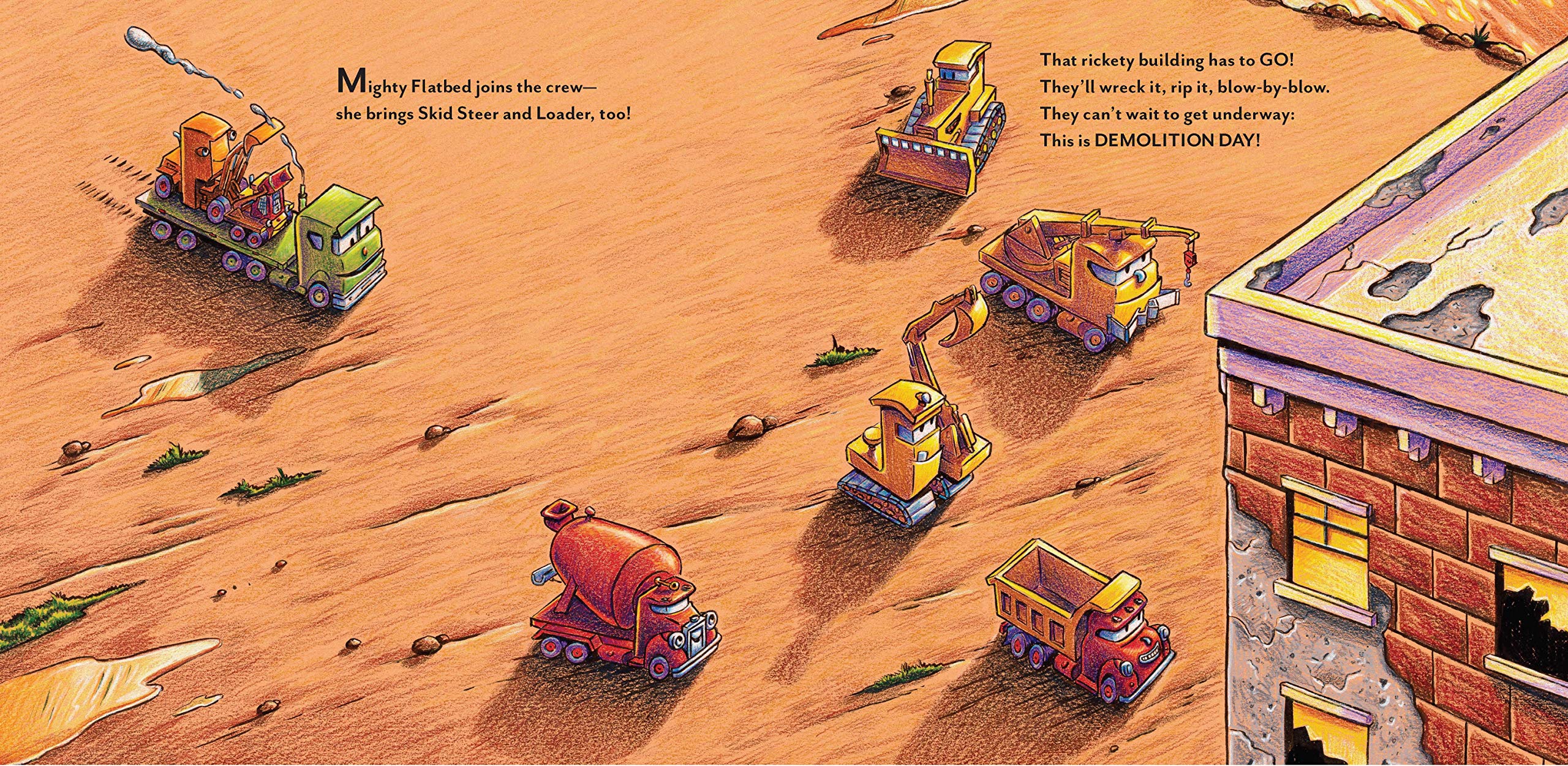 Construction Site Mission: Demolition! [Hardcover] Rinker, Sherri Duskey and Ford, AG - PT04