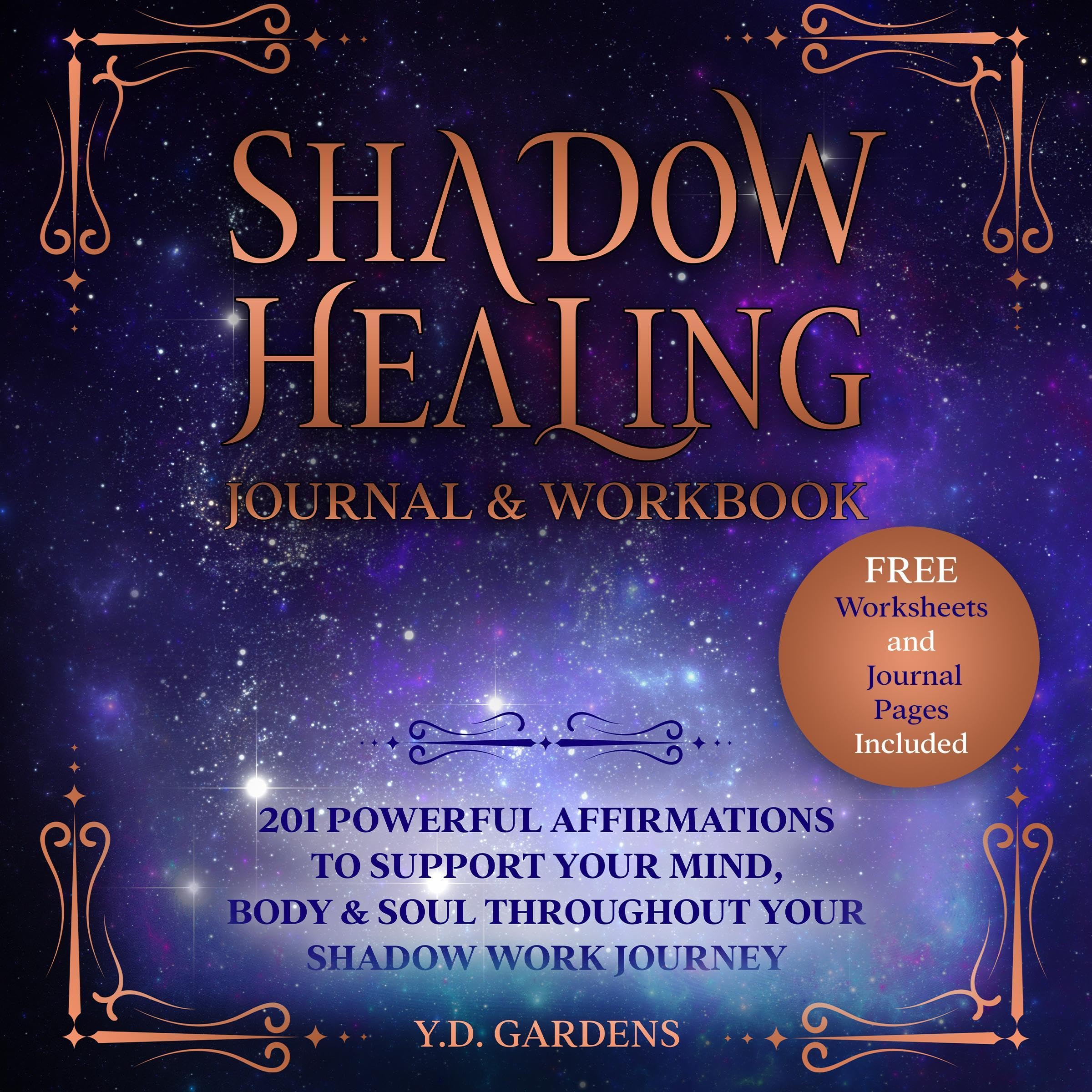 Cover art for Shadow Healing Journal & Workbook