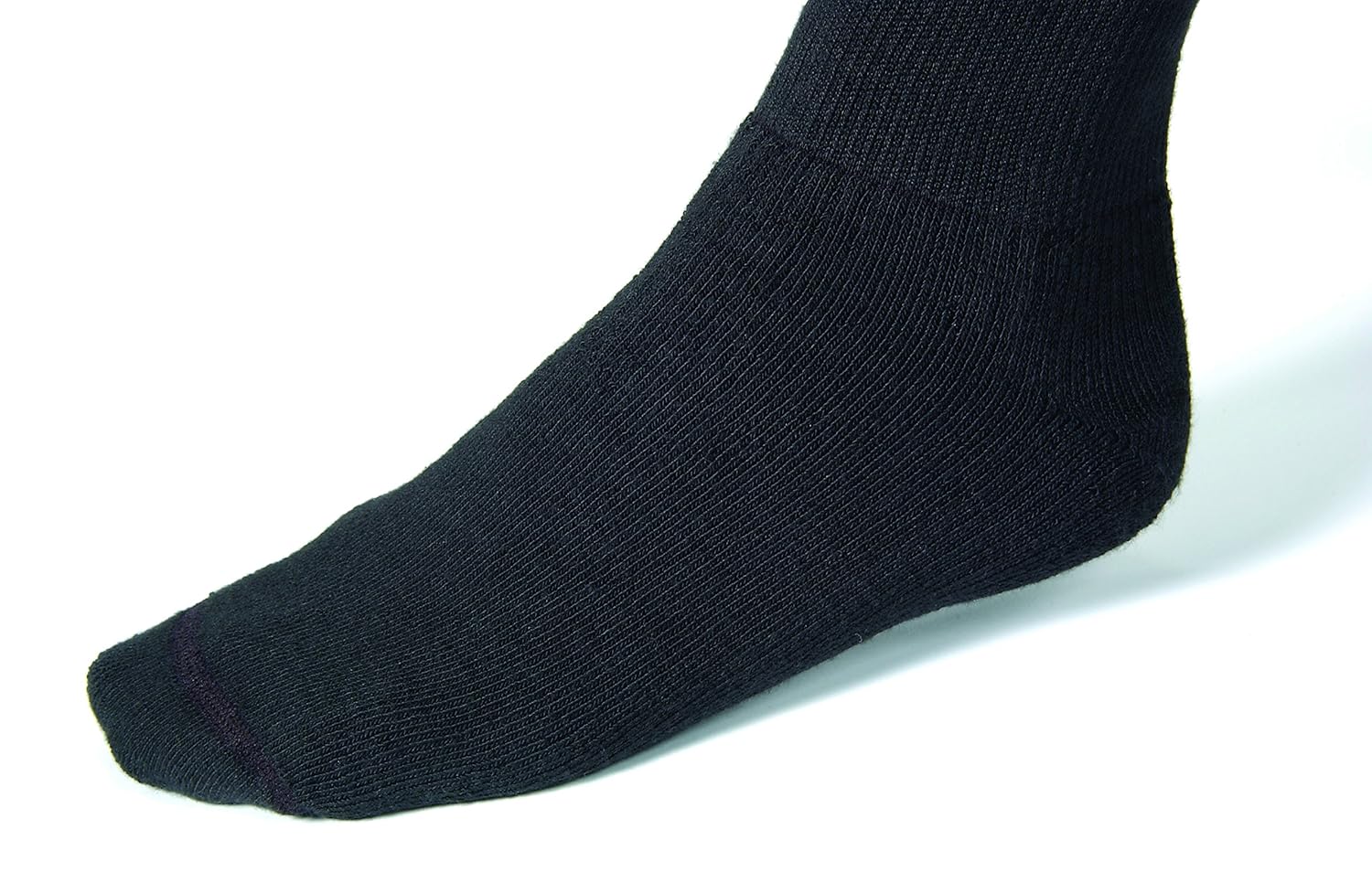 JOBST 110056 BSN Medical Activewear Sock, Medium, Cool Black