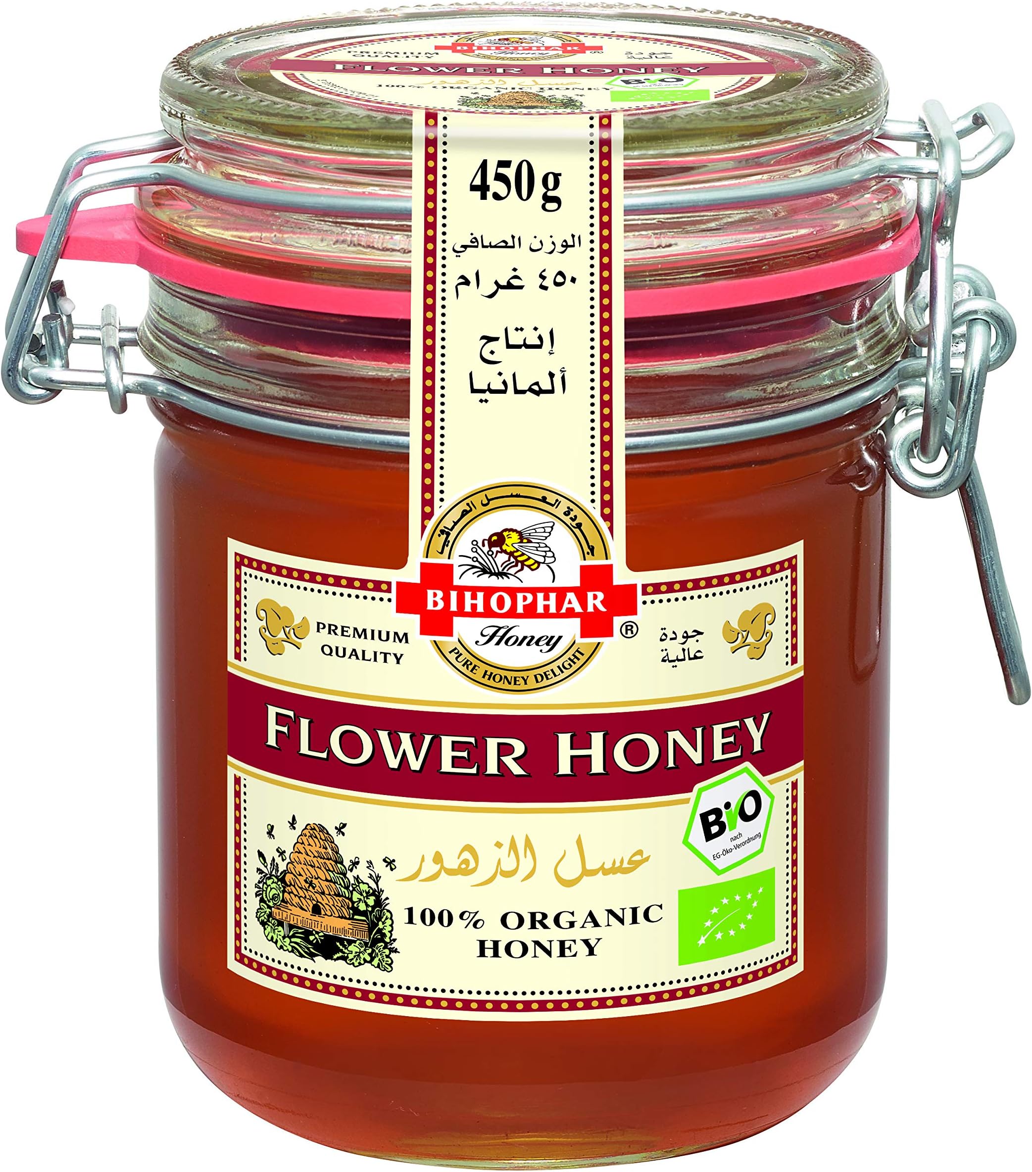 Bihophar Blütenhonig Flüssig 450g
