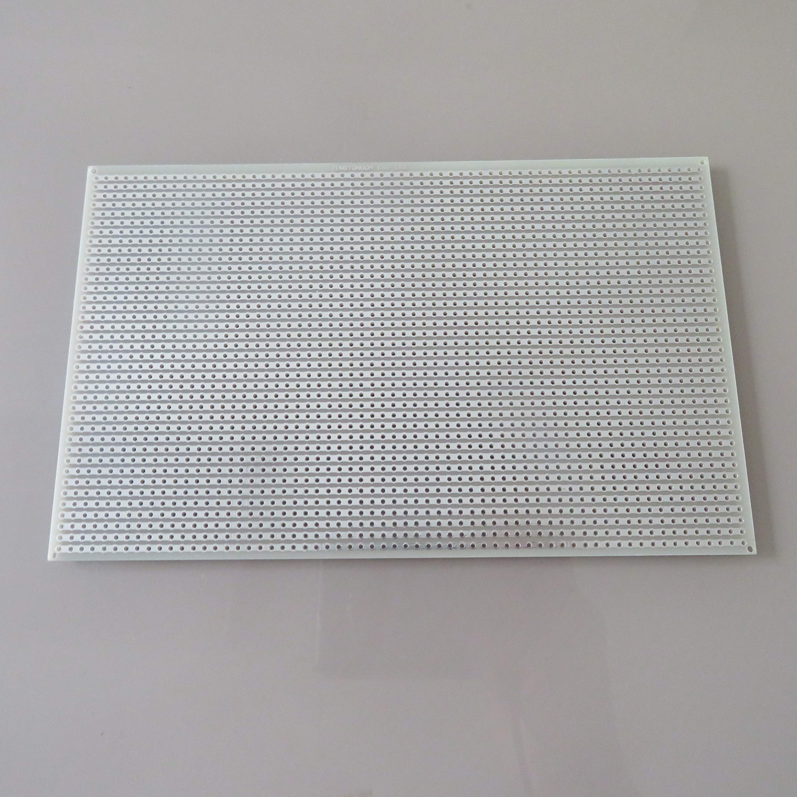 2 Schede Circuito Veroboard 10x16 Cm - Griglia A Strisce, FR4, Per Prototipi E Esperimenti - Foto 3