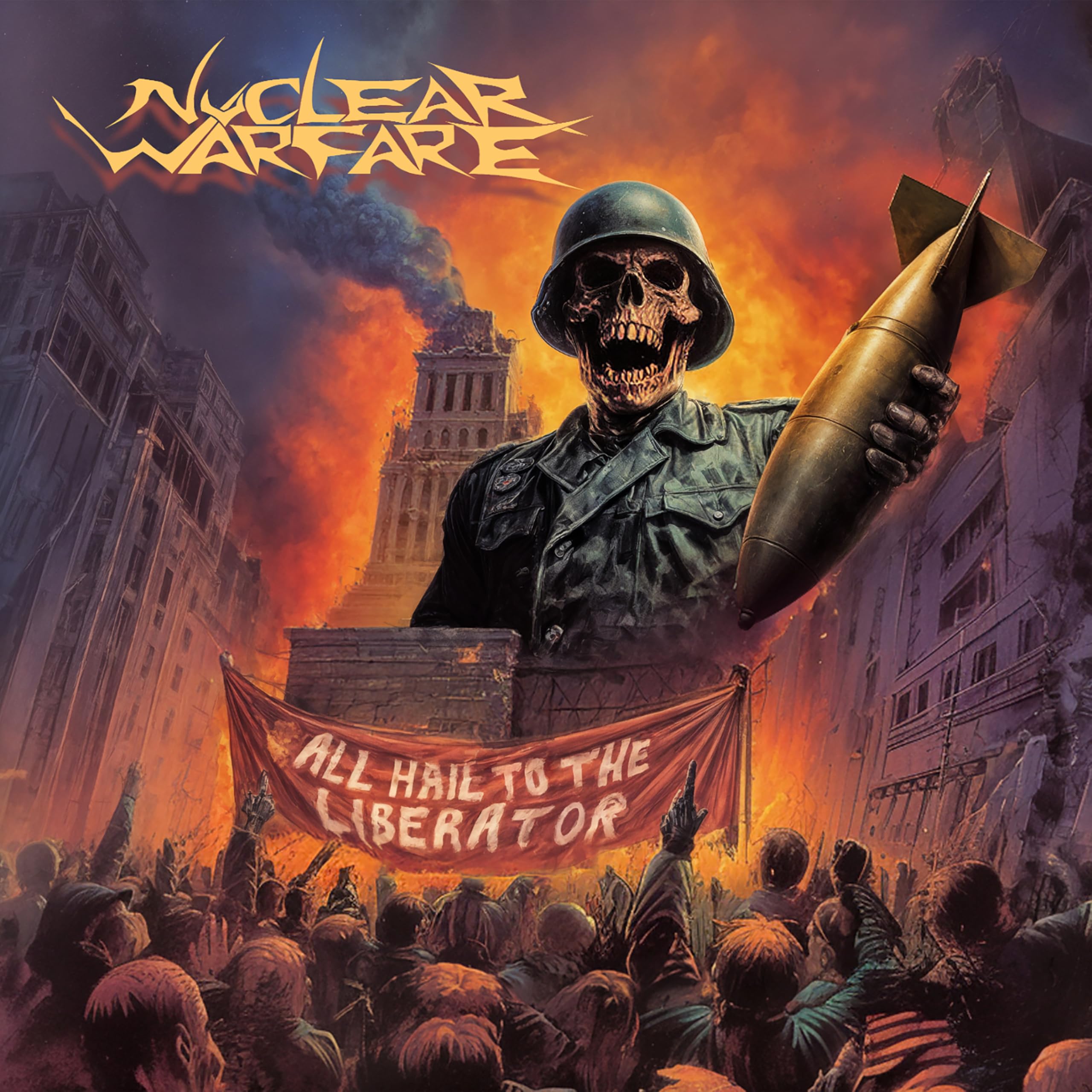 Nuclear Warfare All Hail To The Liberator CD New 4042564256390
