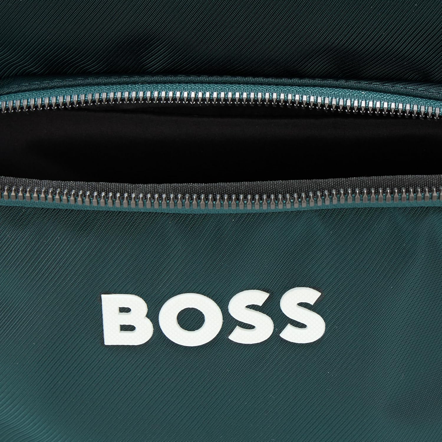 BOSS Catch Nylon Tonal Logo Backpack, pewter green, PCE. - Image 3
