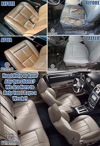 Miniatura 8 de Richmond Auto Upholstery - Reemplazo inferior del lado del conductor y respaldo inclinado compatible con Chrysler 300C Touring Limited HEMI V8