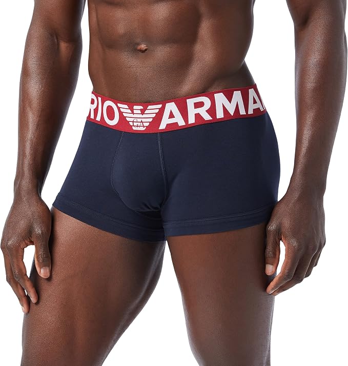 Emporio Armani Trunk Megalogo Boxer Uomo : Amazon.it: Abbigliamento