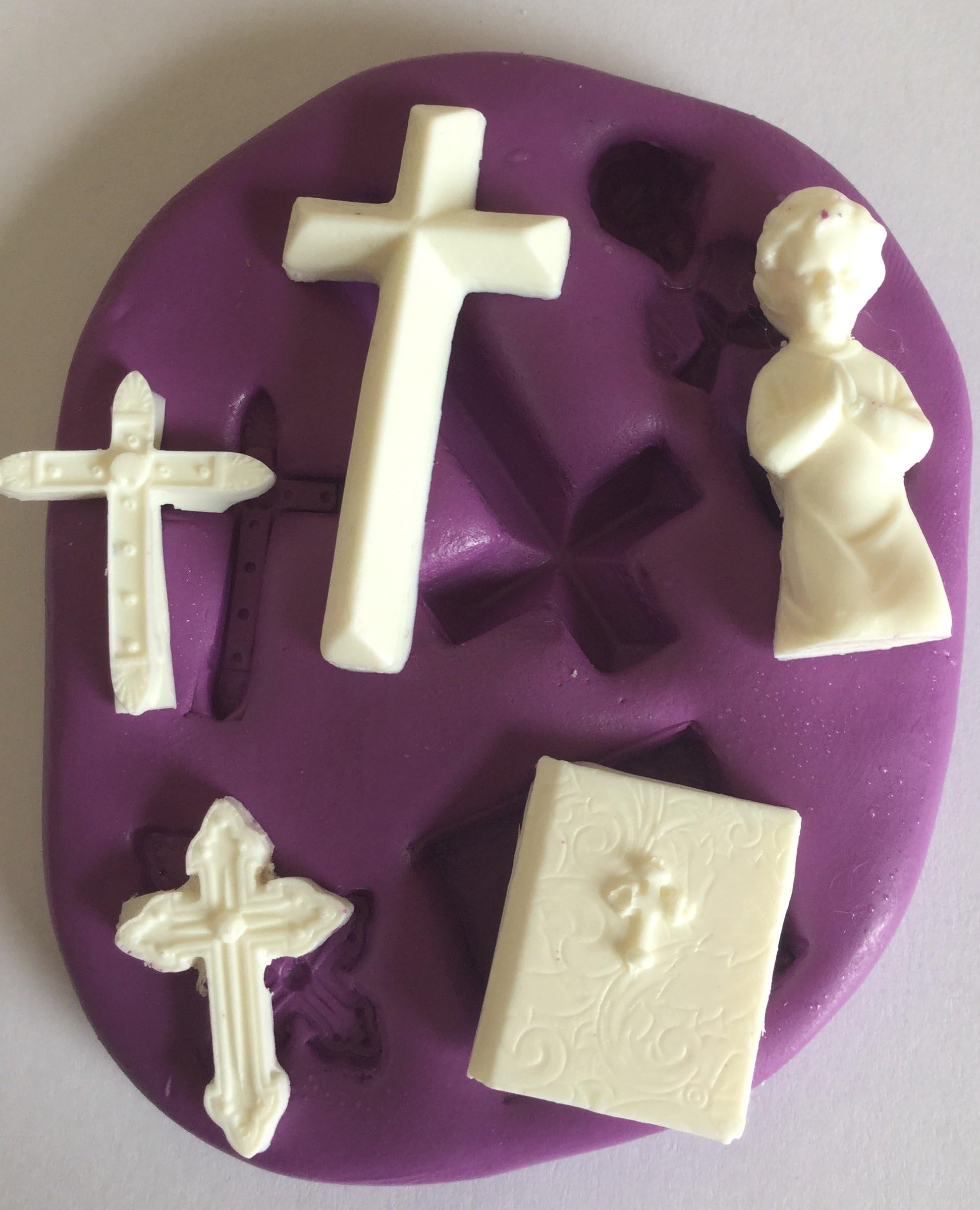 Moule en silicone pour baptême/communion