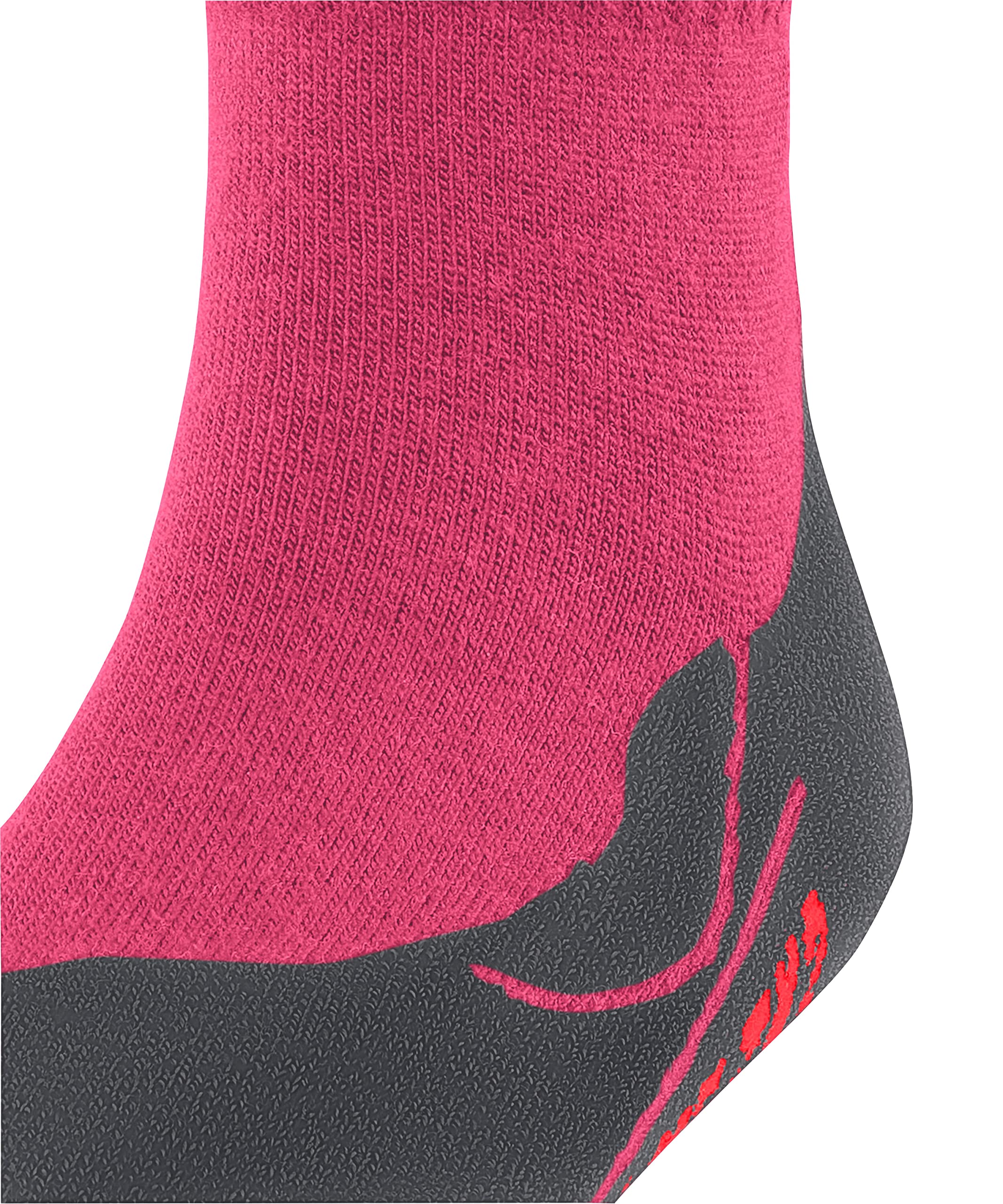 FALKE TK2 K Chaussettes de randonnée enfant, Rouge Rose, 27-30