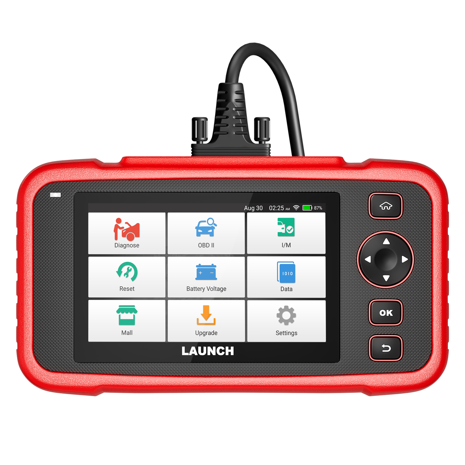 LAUNCH CRP129X Plus OBD2 Auto Diagnostica, Scanner Diagnostico Con Tutte Le Diagnosi Di Sistema, 8 Servizi, Reset Olio/SAS/Freno/BMS/TPMS/Codifica Iniettore, Auto Vin, Aggiornamento Gratuito A Vita - Foto 12