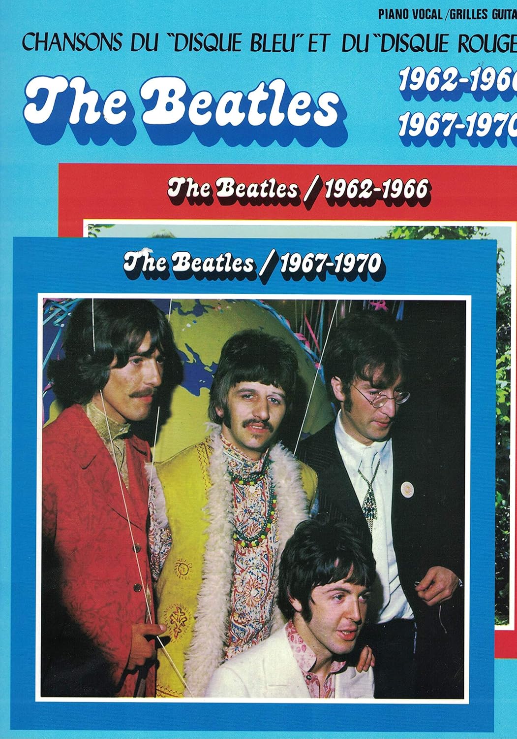 BEATLES ALBUM BLEU ET ROUGE BEATLES Amazon.de Bücher