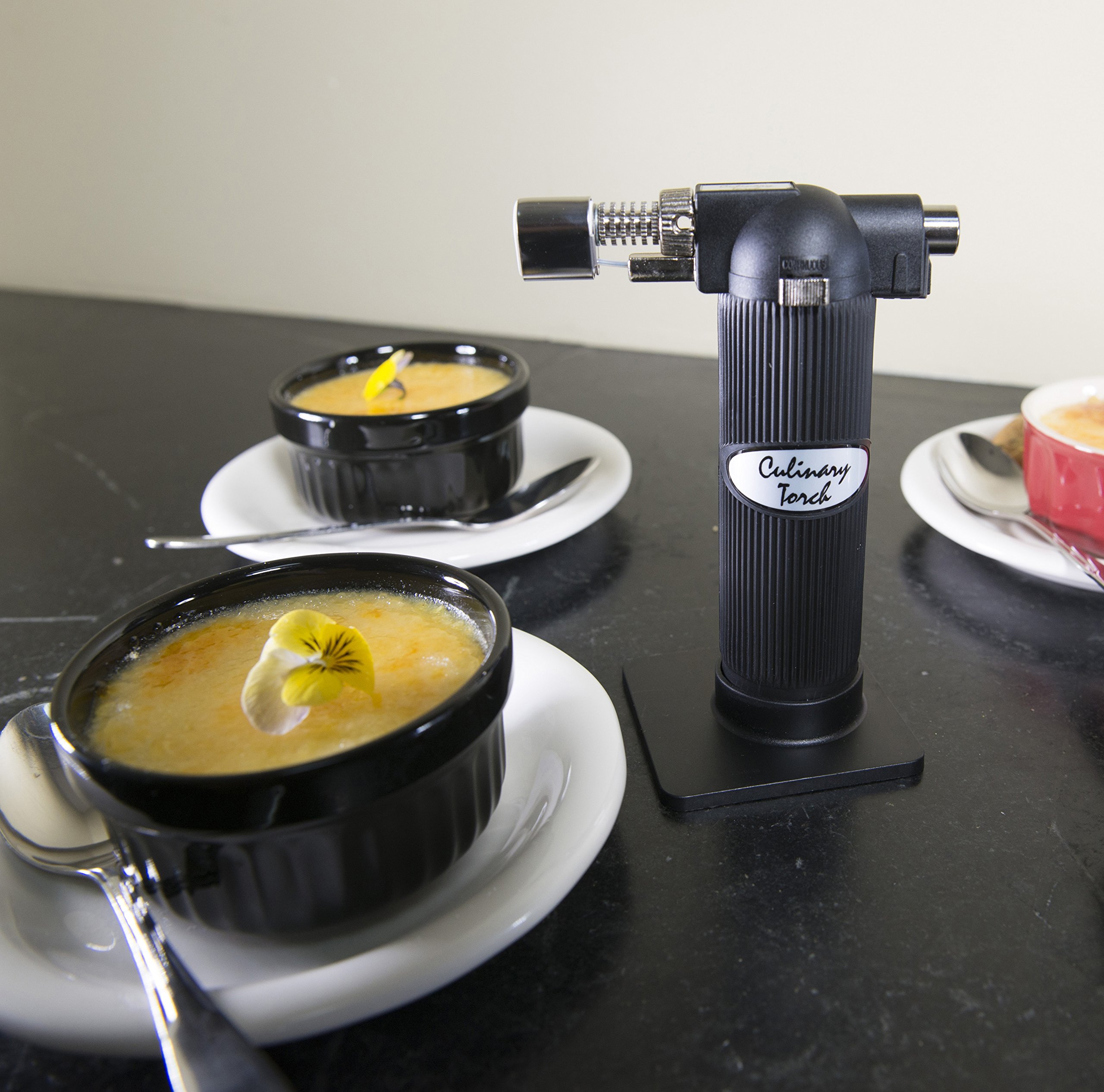 RSVP Culinary Butane Torch Refillable With Butane Fuel Adjustable Flame Durable