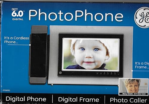 GE 27956FE1 Dect 6.0 Teléfono fotográfico con foto CID