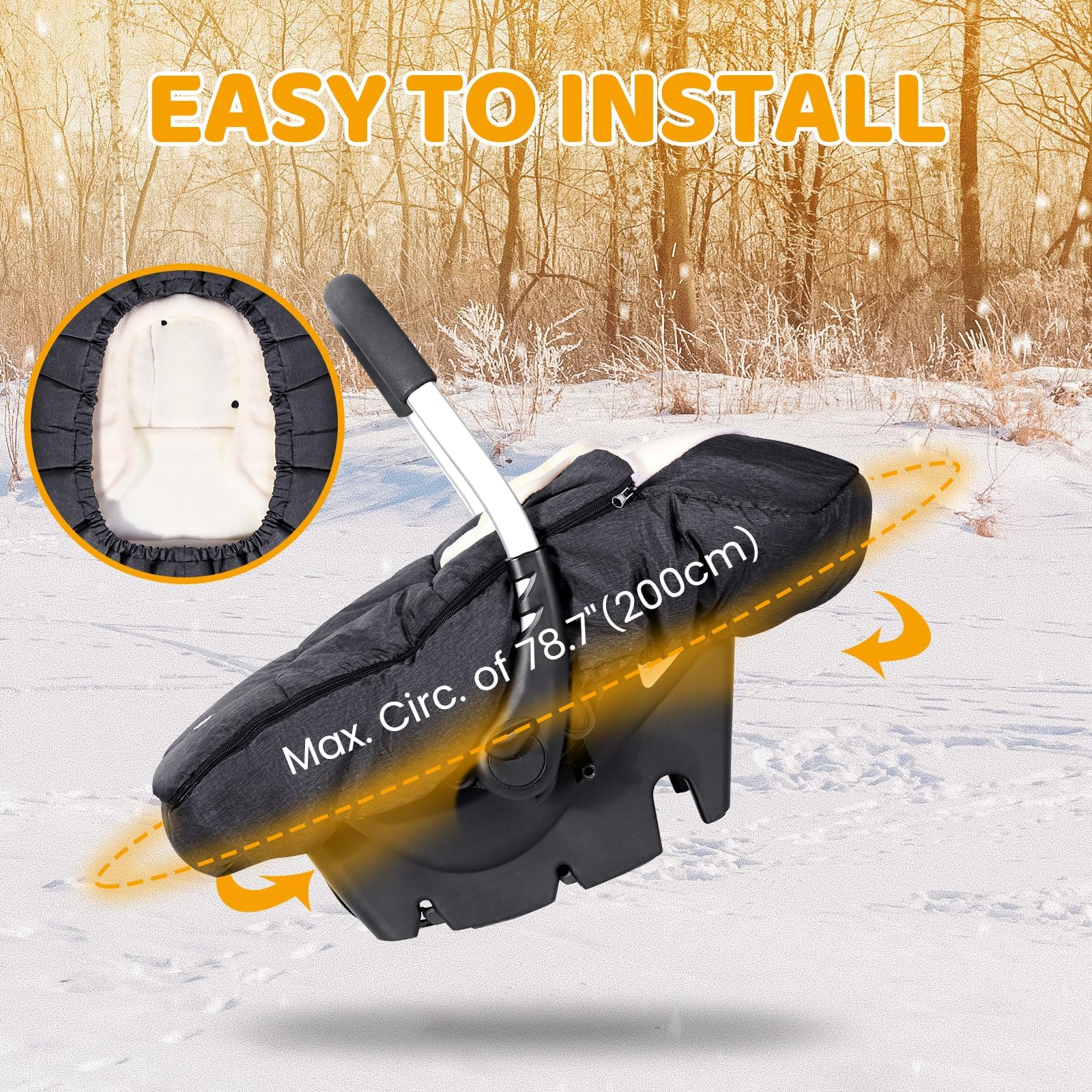 Saco Para Capazo Invierno Saco De Invierno Para Silla De Coche