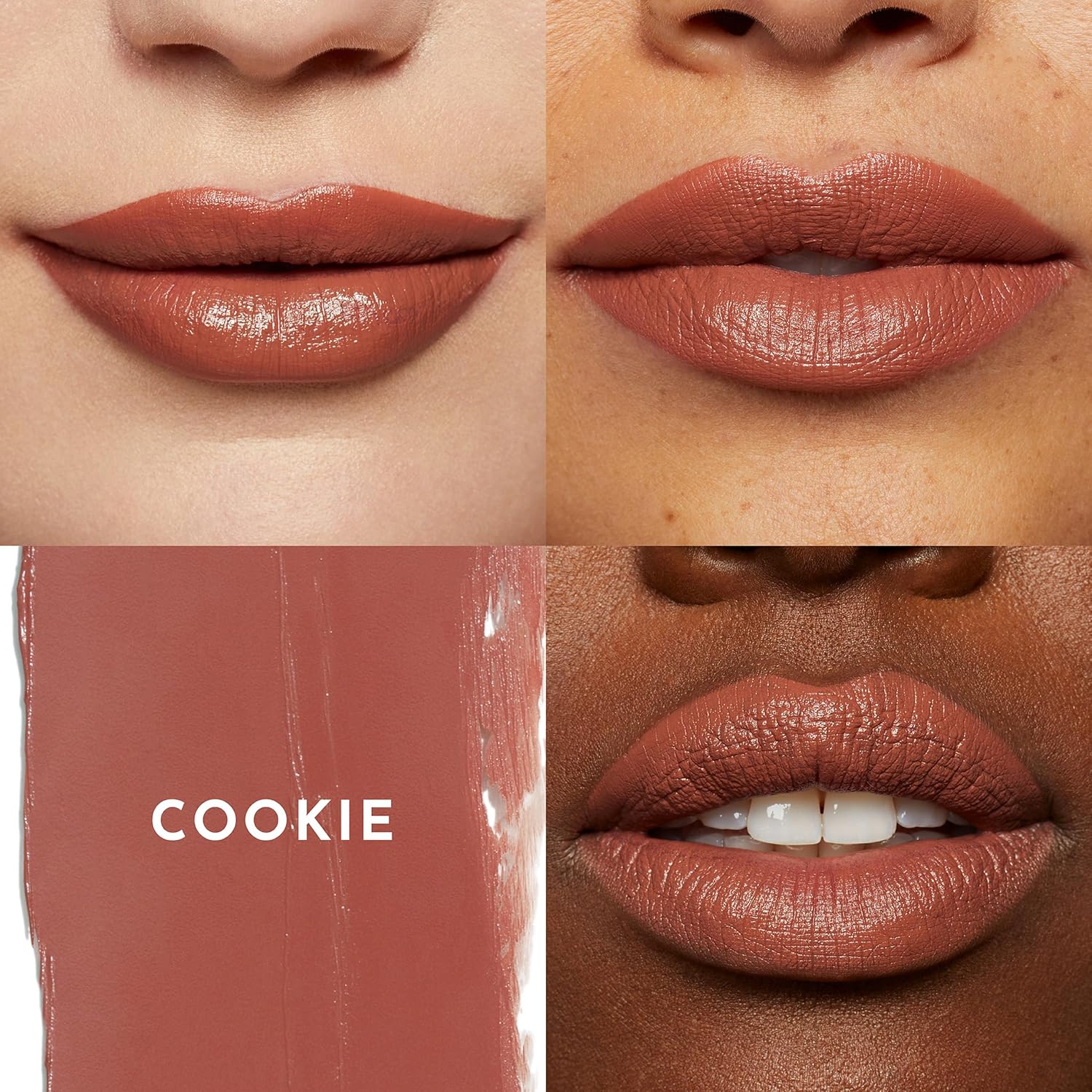 Lawless Women's Forget the Filler Lip-Plumping Line-Smoothing Satin Cream Lipstick, Cookie, 0.1 Ounce