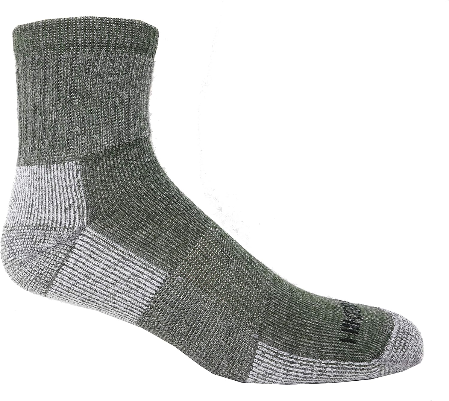 J.B. Fields 74% Merino Wool Low-cut Hiking Socks for Men & Women, for Fall, Summer, Trekking & Outdoor 3-Pack, Made in Canada : Clothing, Shoes & Jewelry