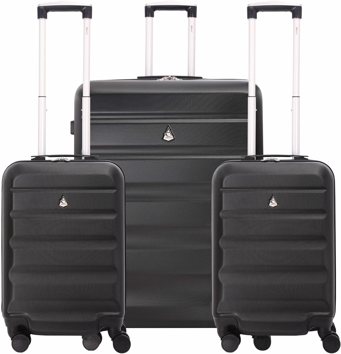 Aerolite ABS Hard Shell Piece Suitcase Luggage Set Macao Ubuy