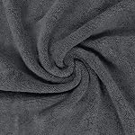 Utopia Towels 8 Piece Premium Towel Set, 2 Bath, 2 Hand, and 4 Wash Cloths, 600 GSM 100% Ring Spun Cotton Highly Absorbent Towels for Bathroom, Gym, Hotel, and Spa, Grey