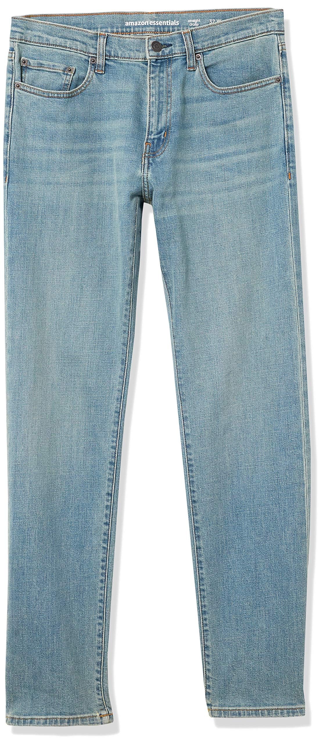 Amazon Essentials Men's Straight-Fit Stretch Jean - Discontinued Colours — view 4
